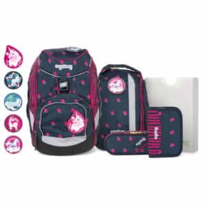 Ergobag Schulrucksack Pack Set 6tlg. Schubi DuBär Blau