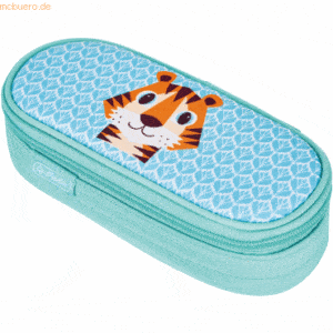 Herlitz Schüleretui Faulenzer Cute Animals Tiger Polyester BxHxT 215x6